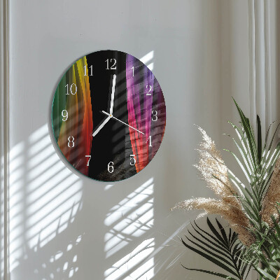 Reloj de pared redondo Abstracción