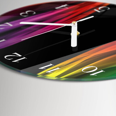 Reloj de pared redondo Abstracción