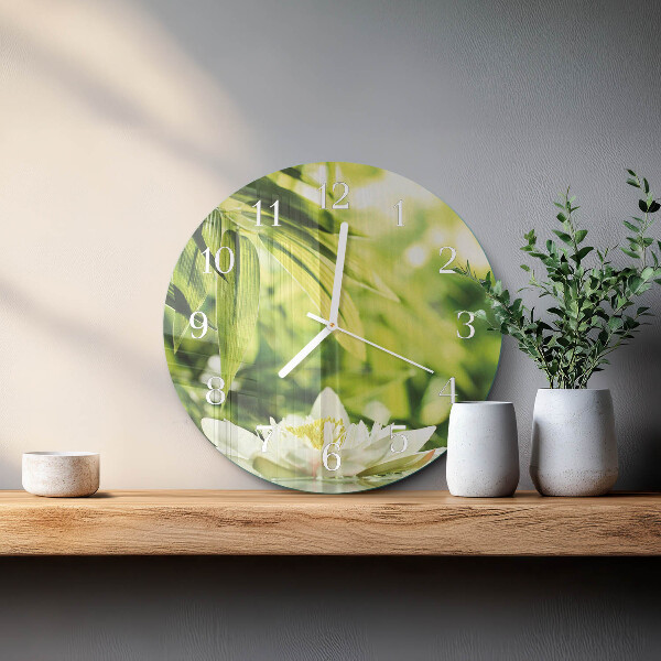 Reloj de pared redondo Naturaleza