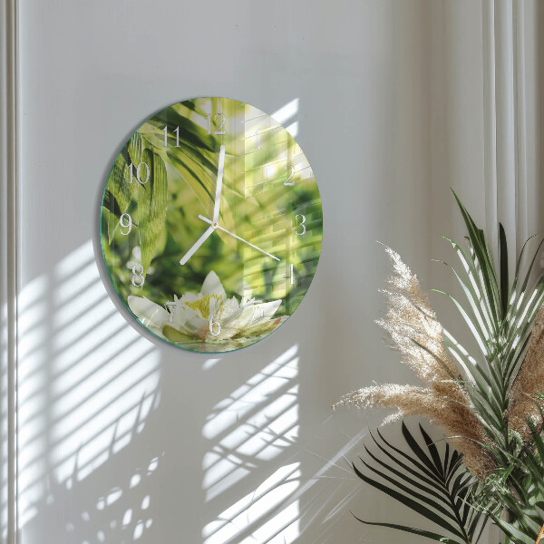 Reloj de pared redondo Naturaleza