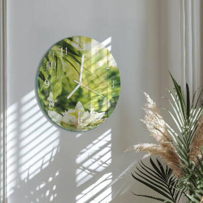 Reloj de pared redondo Naturaleza