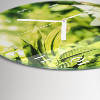 Reloj de pared redondo Naturaleza
