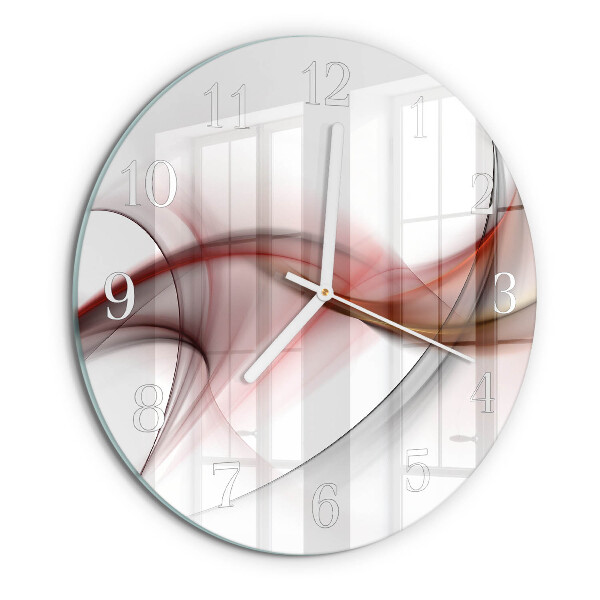 Reloj de pared redondo Abstracción