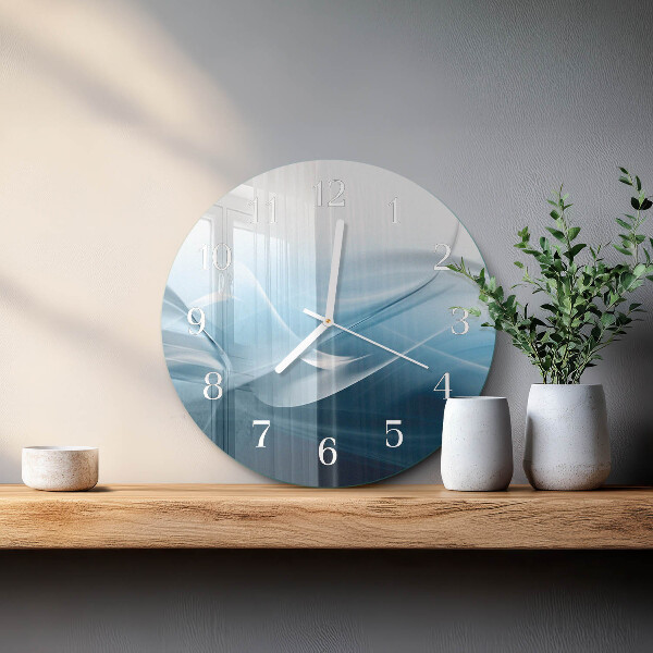 Reloj de pared redondo Abstracción
