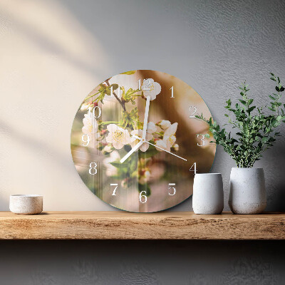 Reloj de pared redondo Naturaleza