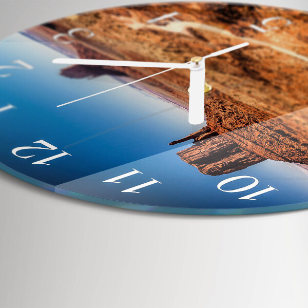 Reloj de pared redondo Desierto