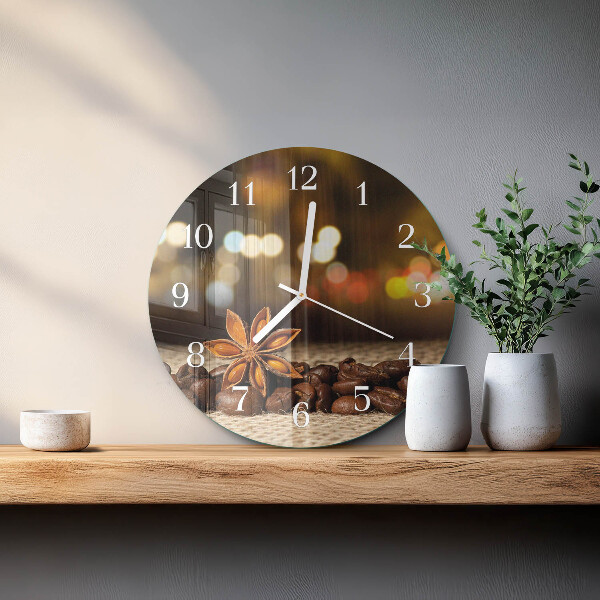 Reloj de pared redondo Anís