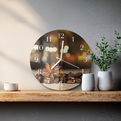 Reloj de pared redondo Anís