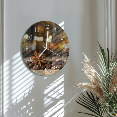 Reloj de pared redondo Anís