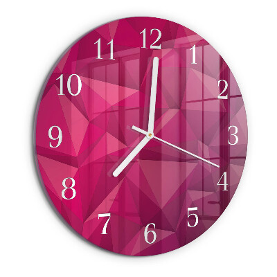 Reloj de pared redondo Abstracción