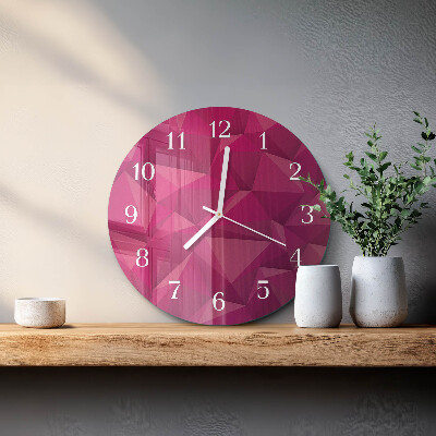 Reloj de pared redondo Abstracción