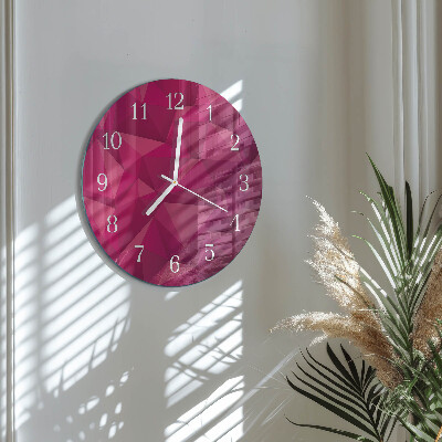 Reloj de pared redondo Abstracción