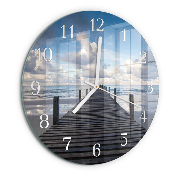 Reloj de pared redondo Puente