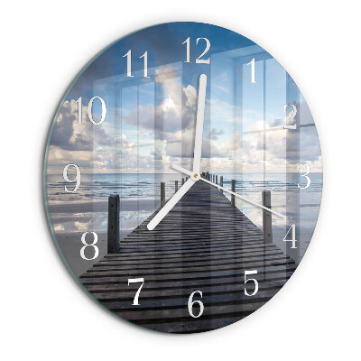 Reloj de pared redondo Puente