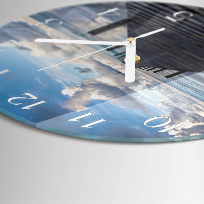 Reloj de pared redondo Puente