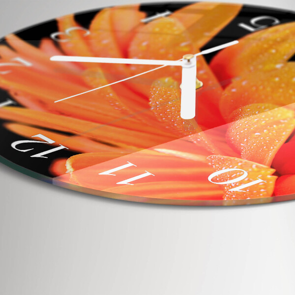 Reloj de pared redondo Gerbera