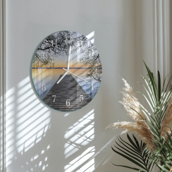 Reloj de pared redondo Oscuridad