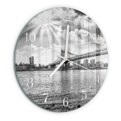 Reloj de pared redondo Puente