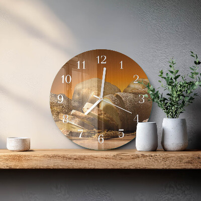 Reloj de pared redondo Pan