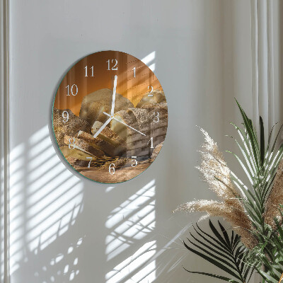 Reloj de pared redondo Pan