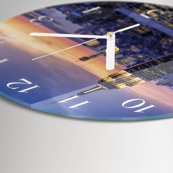 Reloj de pared redondo Ciudad