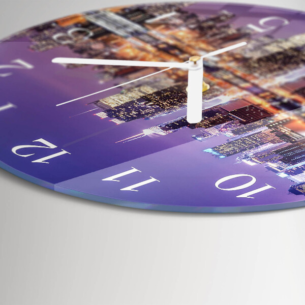 Reloj de pared redondo Ciudad