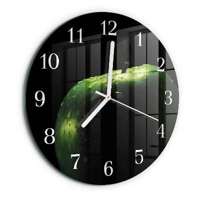 Reloj de pared redondo Manzana
