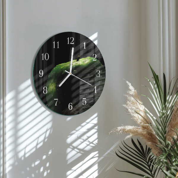 Reloj de pared redondo Manzana