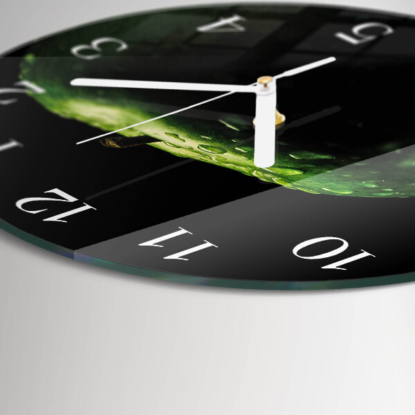 Reloj de pared redondo Manzana