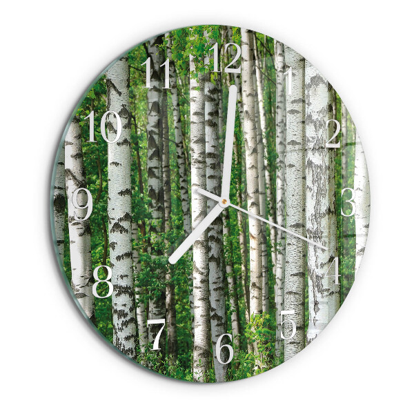 Reloj de pared redondo Abedules