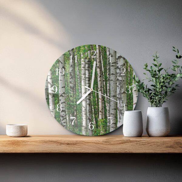 Reloj de pared redondo Abedules