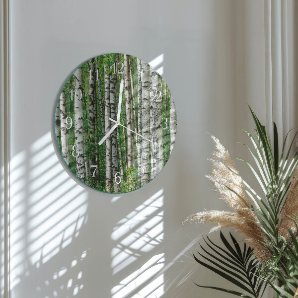 Reloj de pared redondo Abedules