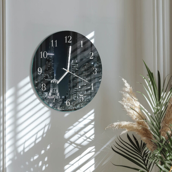 Reloj de pared redondo Ciudad