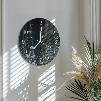 Reloj de pared redondo Ciudad