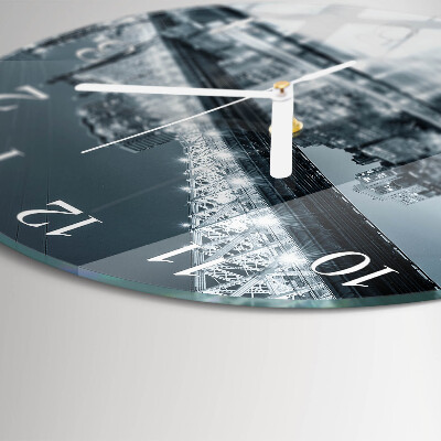 Reloj de pared redondo Puente
