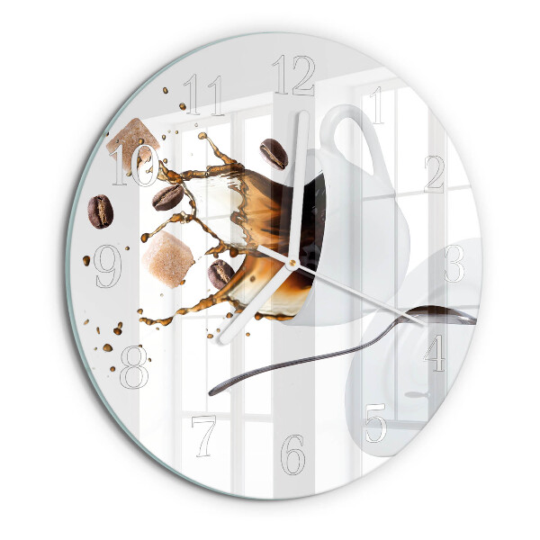 Reloj de pared redondo Taza