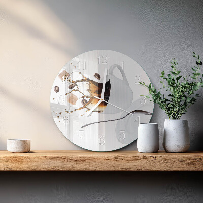 Reloj de pared redondo Taza