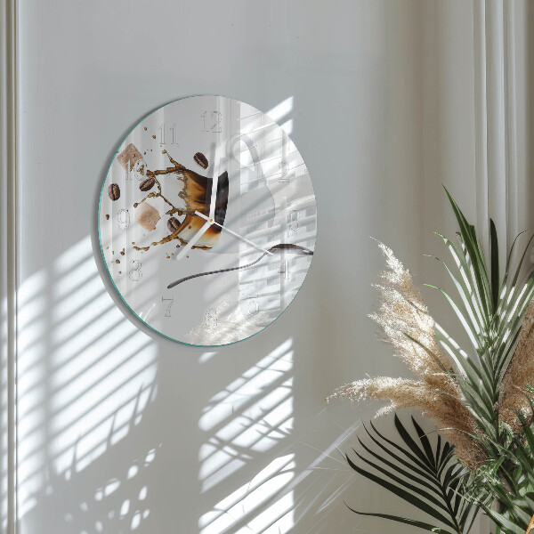 Reloj de pared redondo Taza
