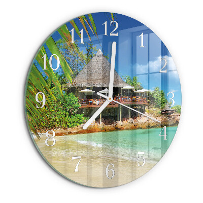 Reloj de pared redondo Isla