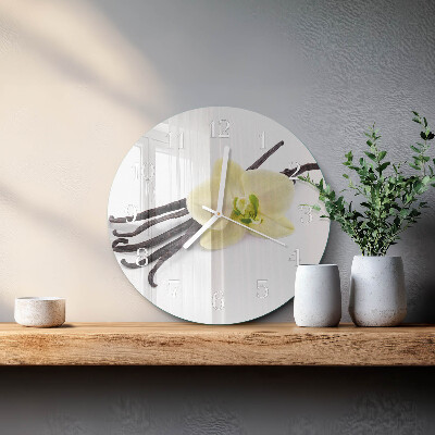 Reloj de pared redondo Vainilla