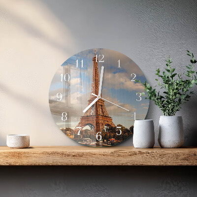 Reloj de pared redondo París