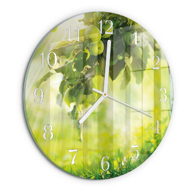Reloj de pared redondo Manzano