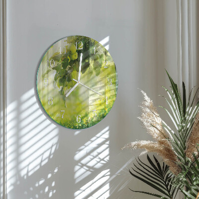 Reloj de pared redondo Manzano