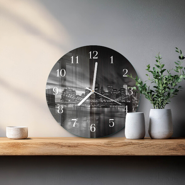 Reloj de pared redondo Ciudad