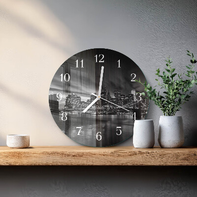 Reloj de pared redondo Ciudad