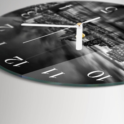 Reloj de pared redondo Ciudad