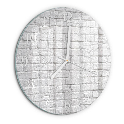 Reloj de pared redondo Ladrillo