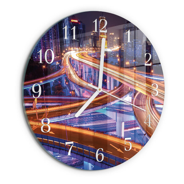 Reloj de pared redondo Transferir