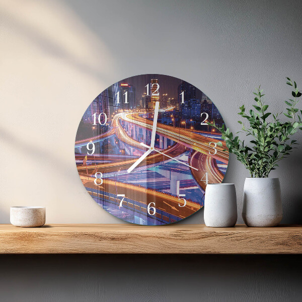 Reloj de pared redondo Transferir