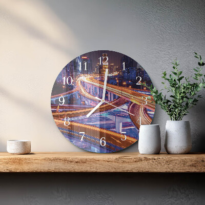 Reloj de pared redondo Transferir
